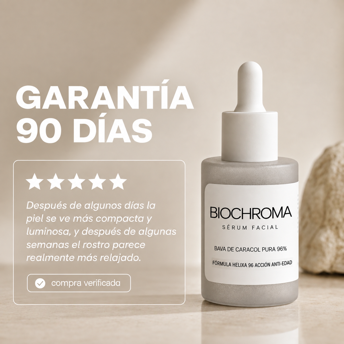 Sérum Facial de Baba de Caracol – 30 ml
